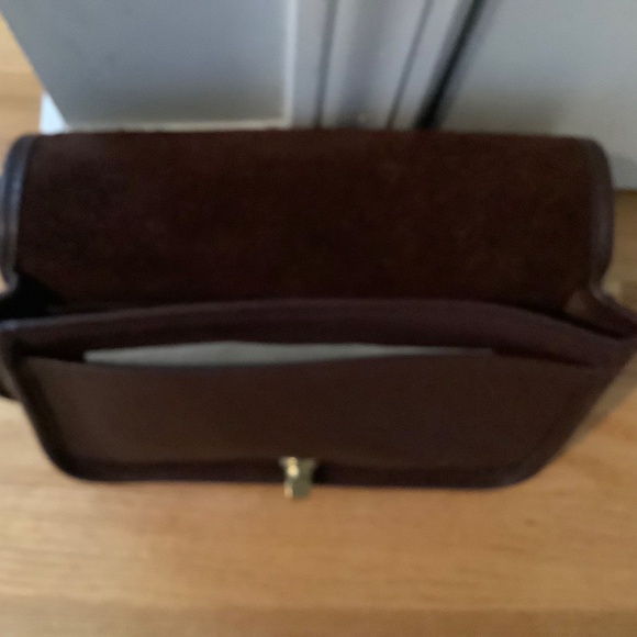Coach Brown Leather crossbody bag - Picture 3 of 4